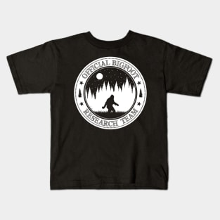 Bigfoot Research Team Kids T-Shirt